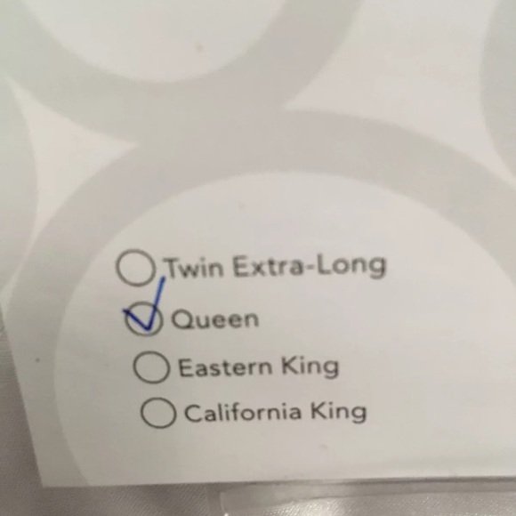 Sleep Number In Balance Temperature Reg Mattress Topper Quilted Queen 90x90 - Picture 3 of 11